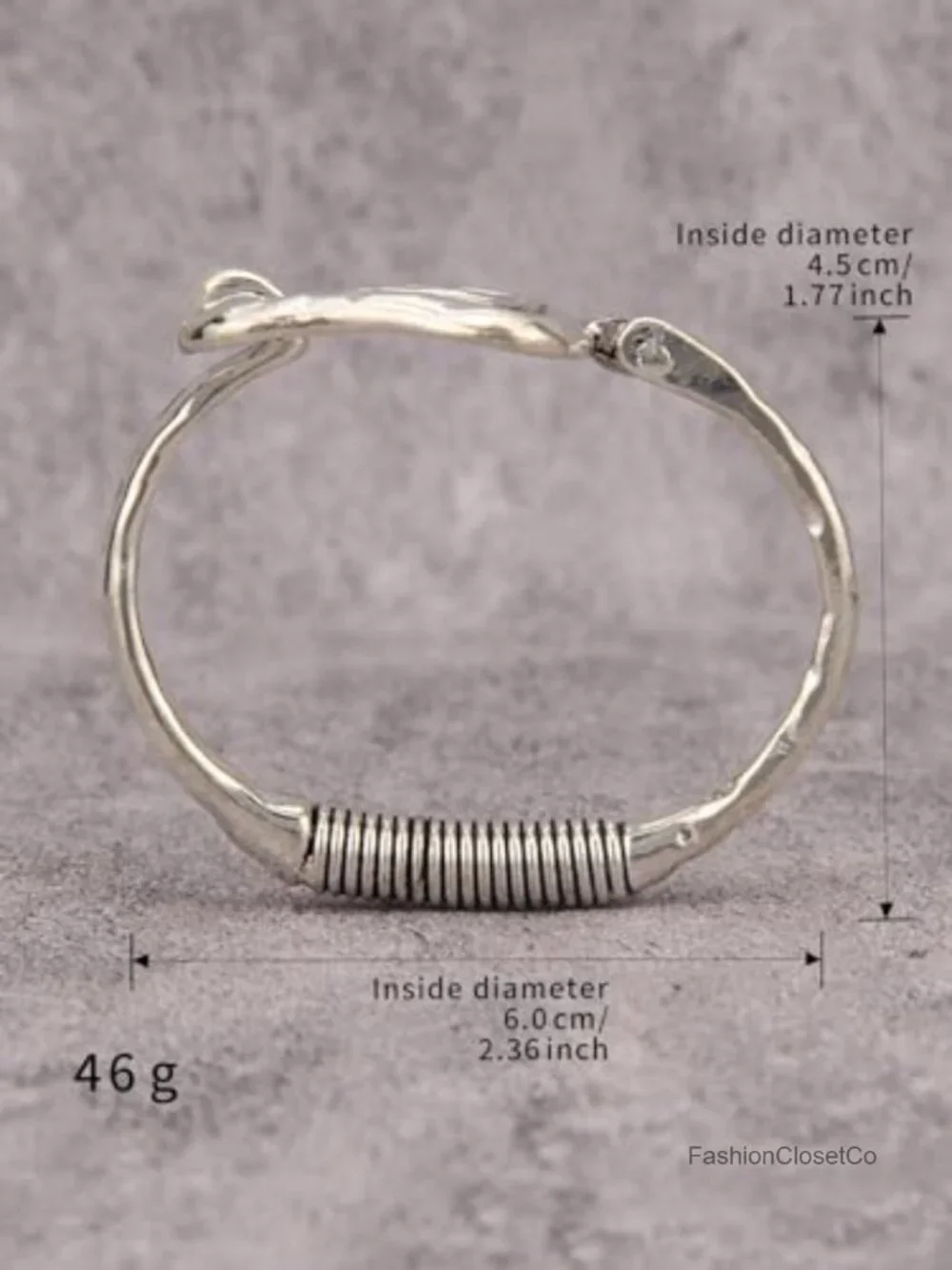 Chunky Gold Cuff Bracelet Statement Arm Jewelry Wide Bangle